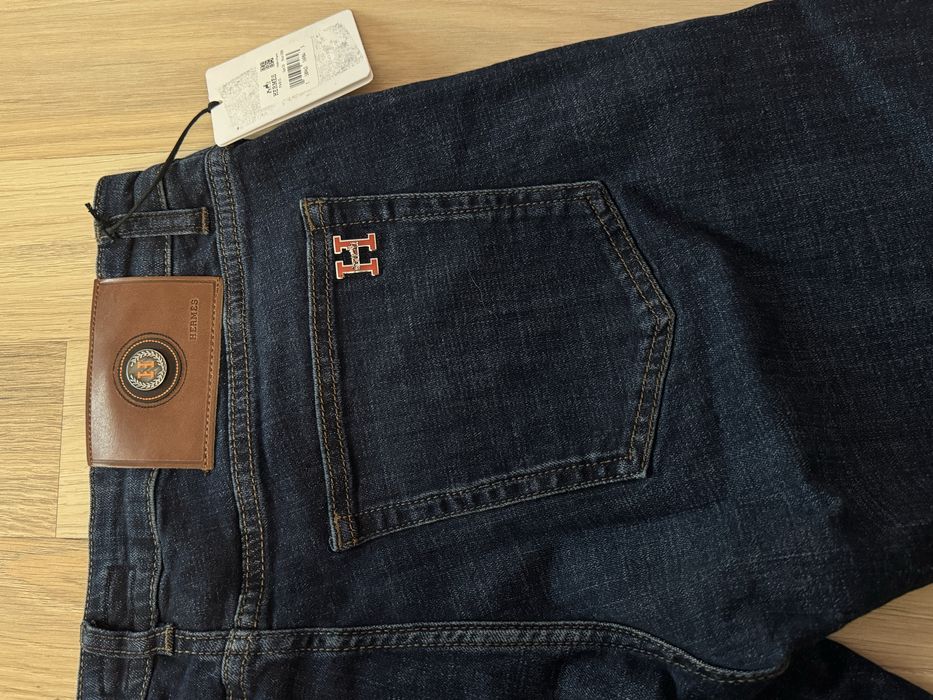 Hermes-Оригинални чисто нови мъжки дънки М размер