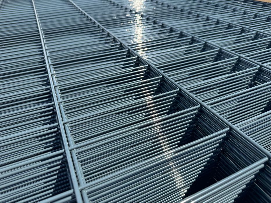 Panou bordurat verde / antracit 2d dublu fir 5/4/5 - stoc!