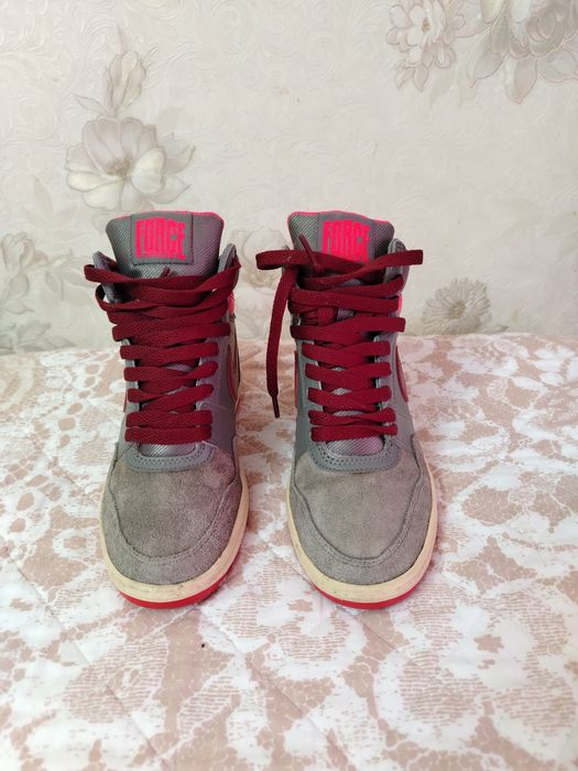 Оригинал! Кроссовки на танкетке Nike (сникерсы / Force / Dunk Sky Hi)