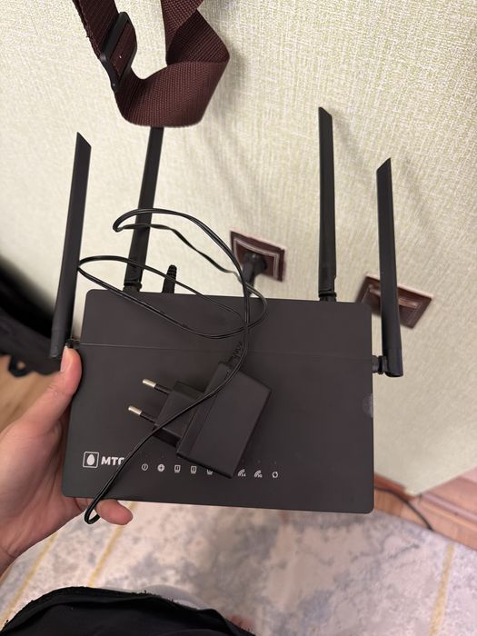 Новый Wi-Fi роутер МТС, 4 антенны
