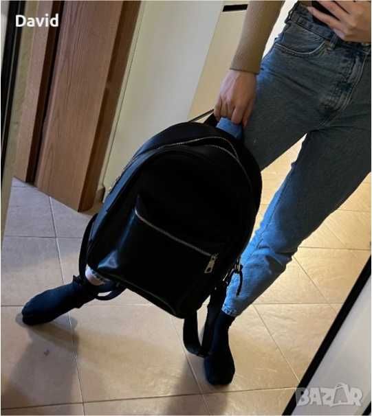 НОВА!!! Кожена раница ZARA