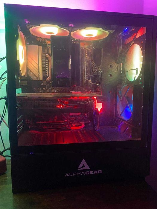 PC Gaming - i5 10600K 4.1GHz, RX 6600 XT 8GB GDDR6, SSD+HDD, 16GB RAM