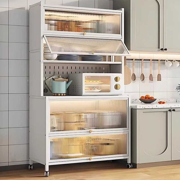 Шкаф для посуды/кухонная полка/удобный сервант для хранения