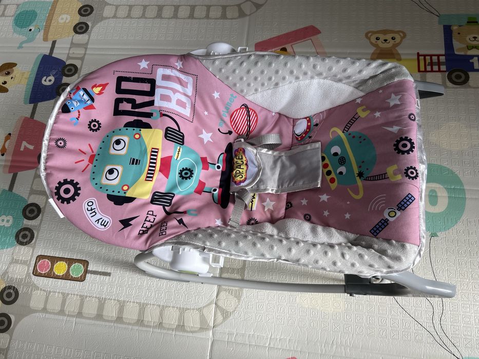 Музикален шезлонг/столче  2в1