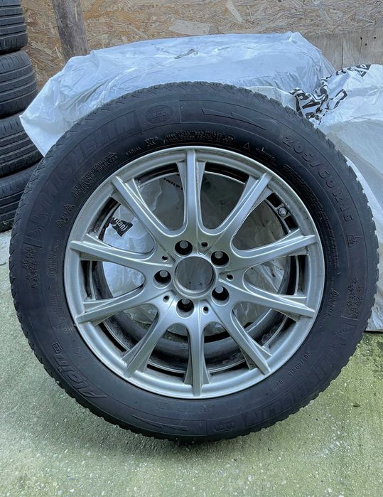 set jante iarna Mercedes Benz C w205 205/60 R16 - MICHELIN