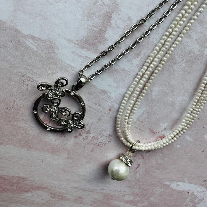 Украшения на шею 2 в 1 (набор)