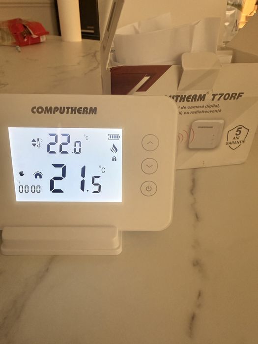 Termostat de ambient fara fir programabil COMPUTHERM T70RF