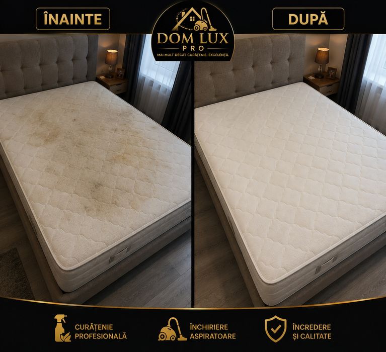Curățare canapele/fotolii/saltele/covoare prin injecție extractie