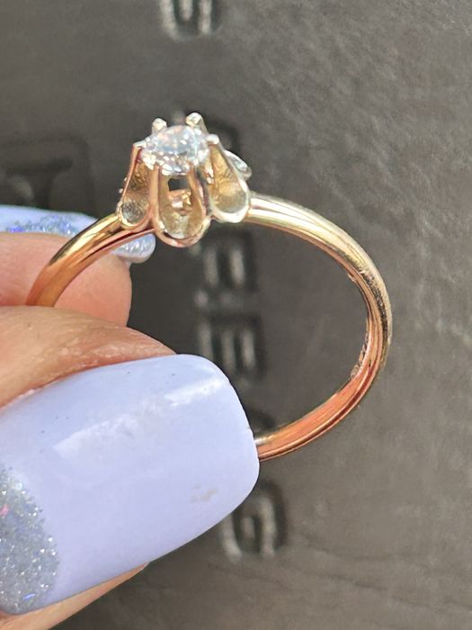 Кольца 585 красное золото