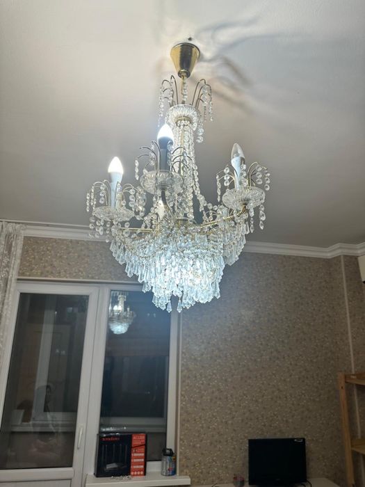 Люстра хрустальная