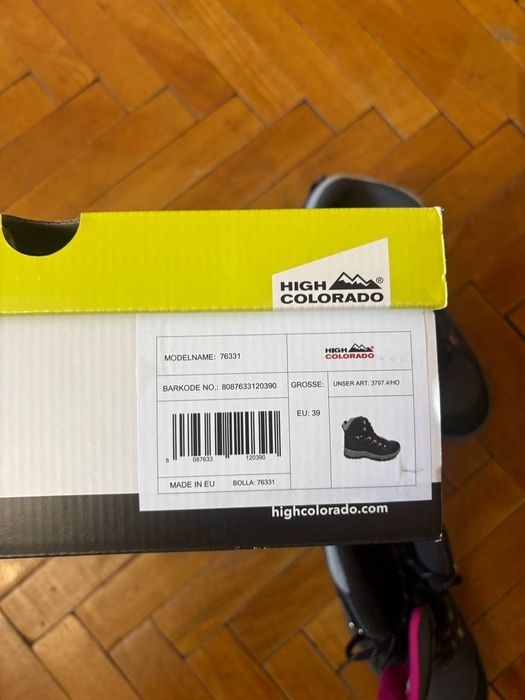 Туристически обувки High Colorado (Нови, EU 39)