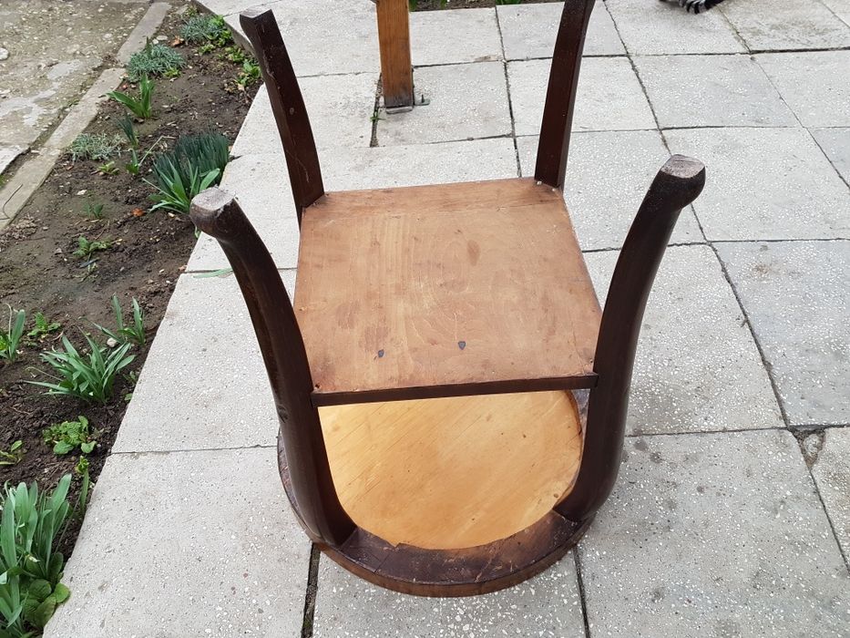 Mobilier epoca măsuță salon living lemn masiv