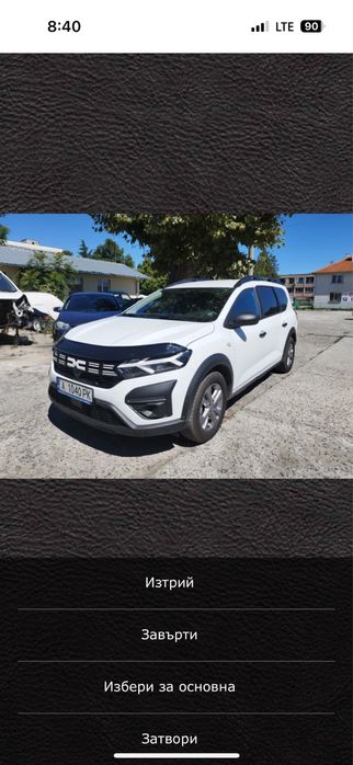 Дачия Джогер Газ Dacia Jogger LPG 6+1