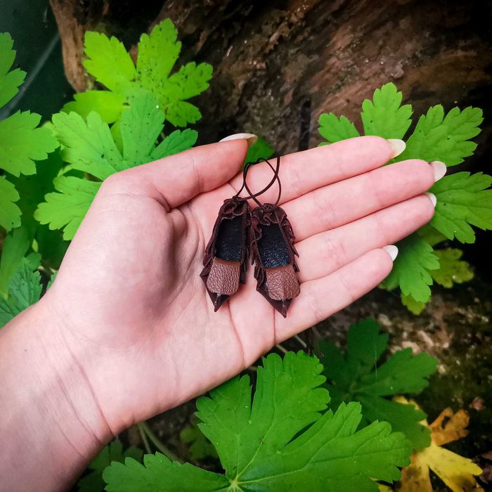 Сувенирни цървулчета от естествена кожа