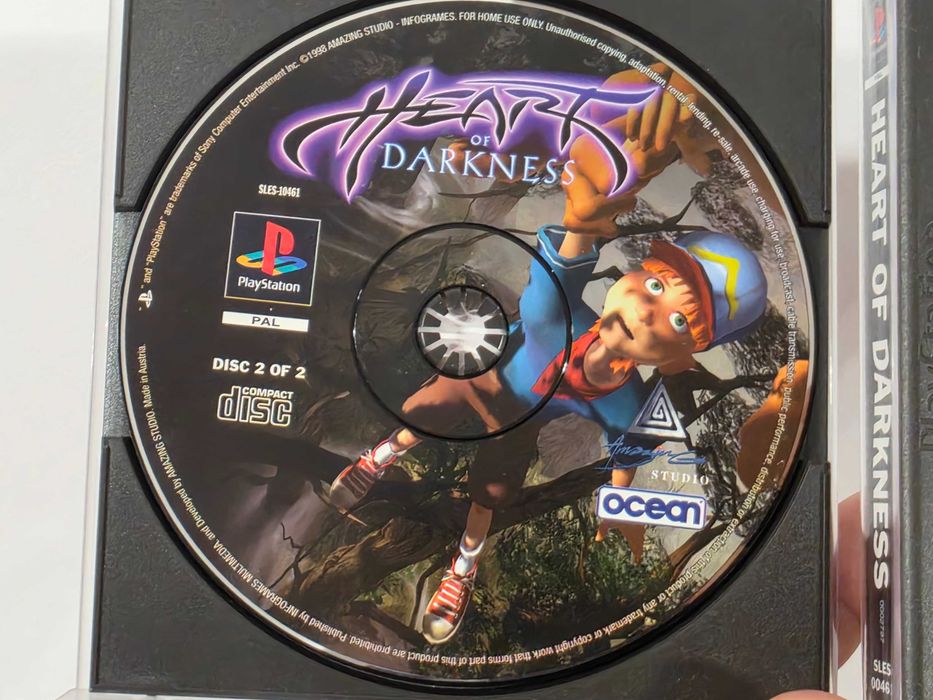 PS1 Heart of Darkness PAL CIB