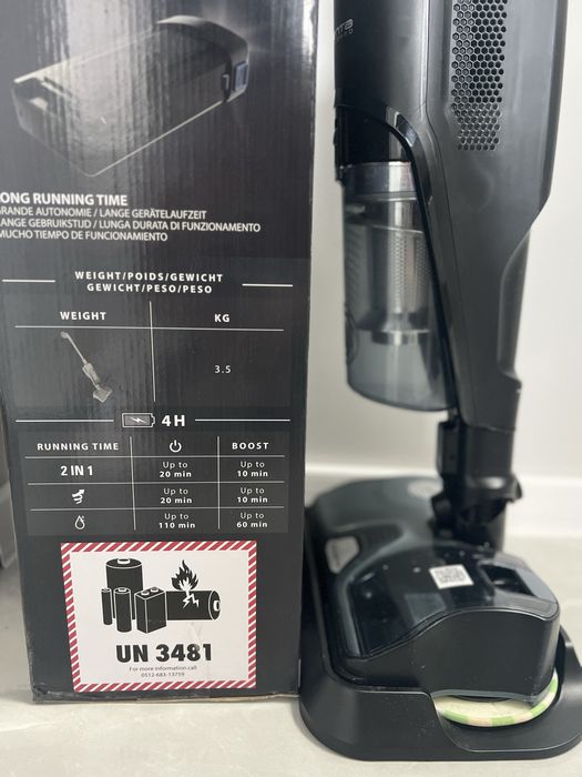 Безкабелна прахосмукачка и моп 2в1 Rowenta X-Combo!