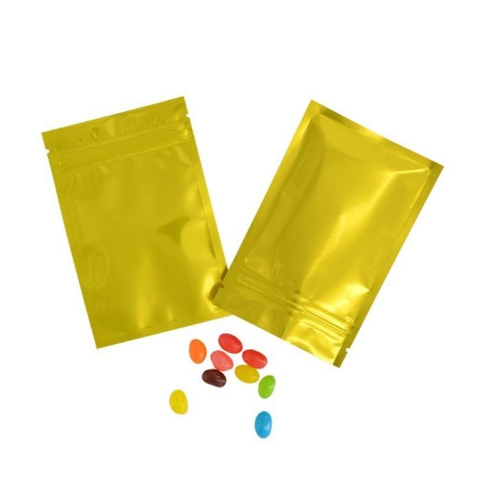 Пакеты металлизированые, zip lock, разные цвета.