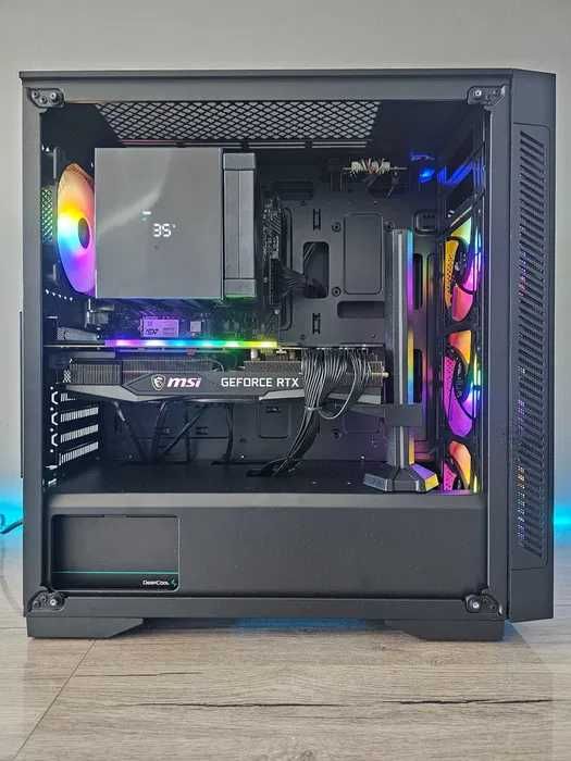 Геймърски Компютър! RTX 4060, Ryzen 7 5700X, 16GB RAM - НОВ