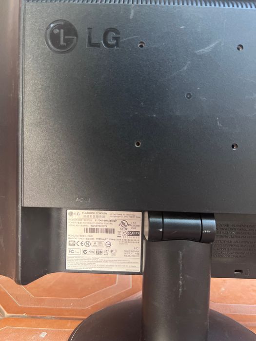 Монитор LG, процессор и другие комплектующие