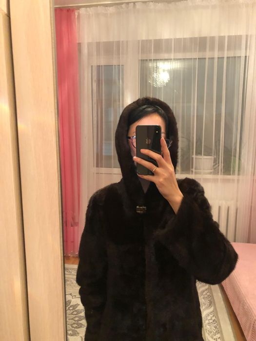 Норковая шуба б/у