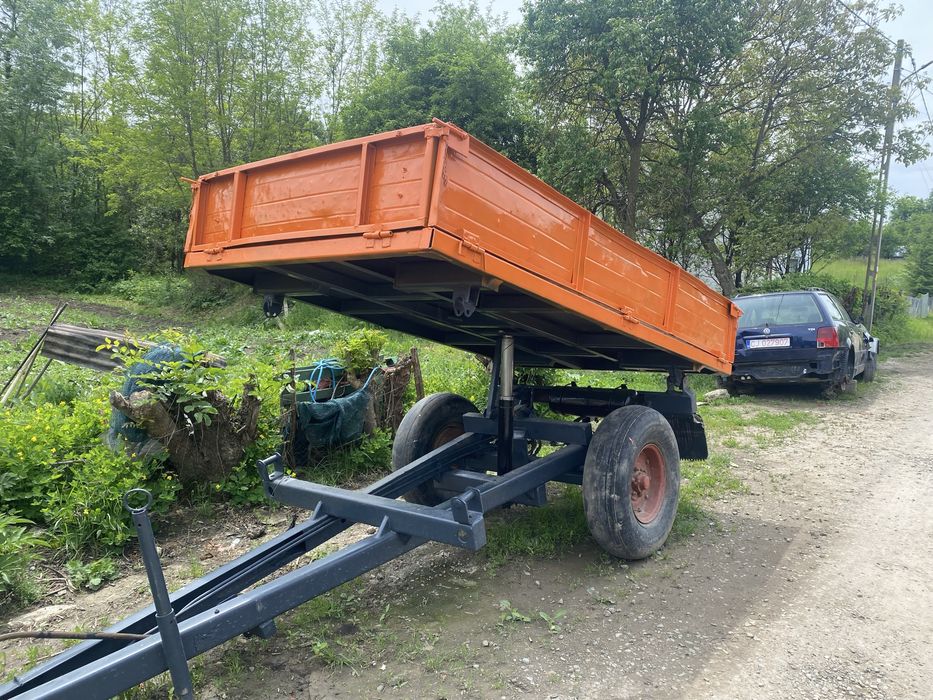 Utb romaneasca 445 ,550 cu remorca basculabila