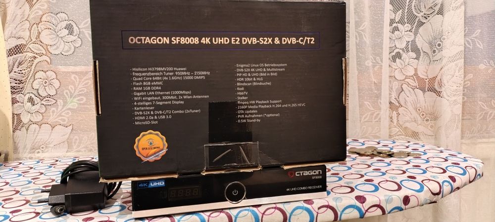 Сателитен приемник UHD linux