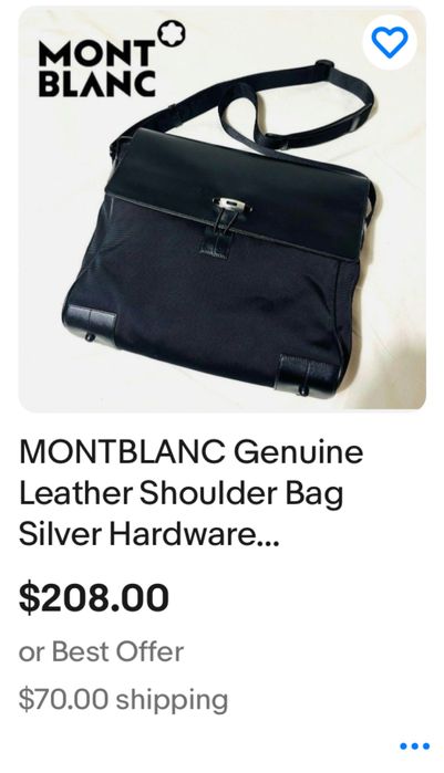 Montblanc Shoulder Bag Crossbody