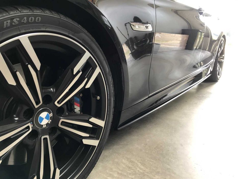 Adaos praguri BMW Seria M5 F10 F11 M-Pachet 2011-2014 negru lucios