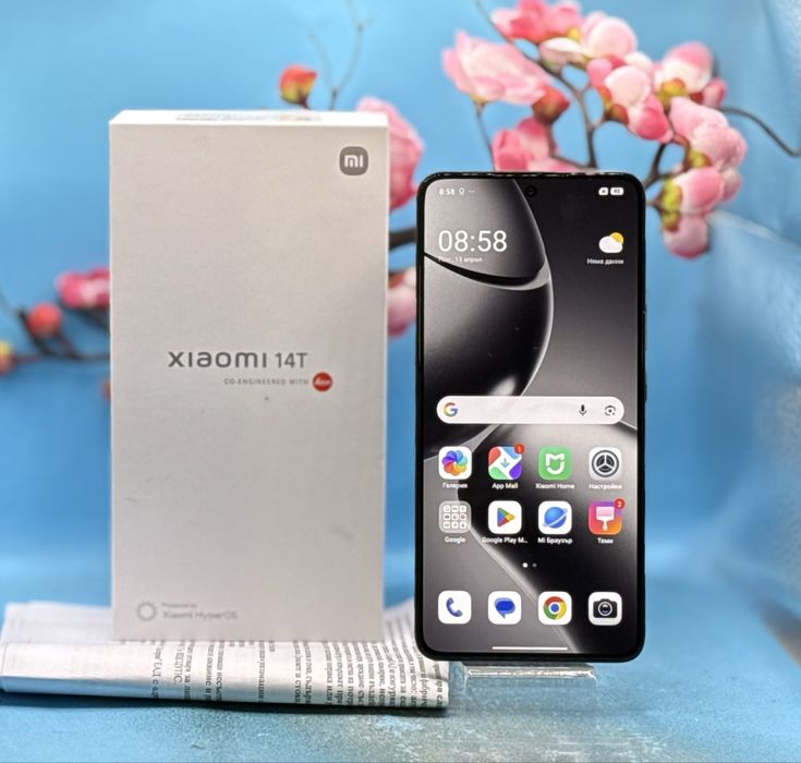 ГАРАНЦИОНЕН!!! Xiaomi 14T, 12GB RAM, 256GB, 5G, Titan Black