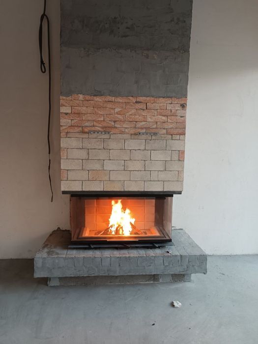 Каминная топка «PRO-992»,камин 3 стекла,отопление,печь,обогрев,kamin