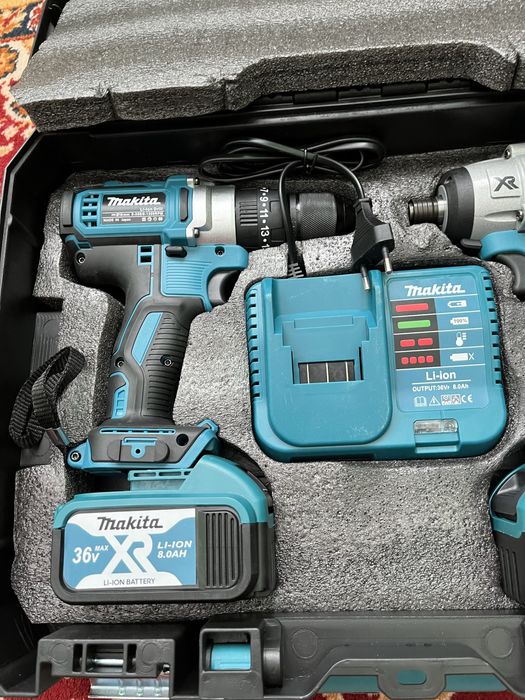 Два винтоверта MAKITA с батерии 36V