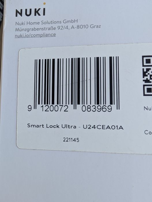 SIGILAT - Incuietoare Yala Smart - Nuki Smart Lock Ultra + Butuc Universal