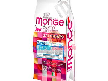 Monge сухой корм для кошек, мешки
