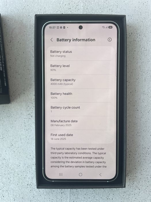 Samsung S25 Mint nou