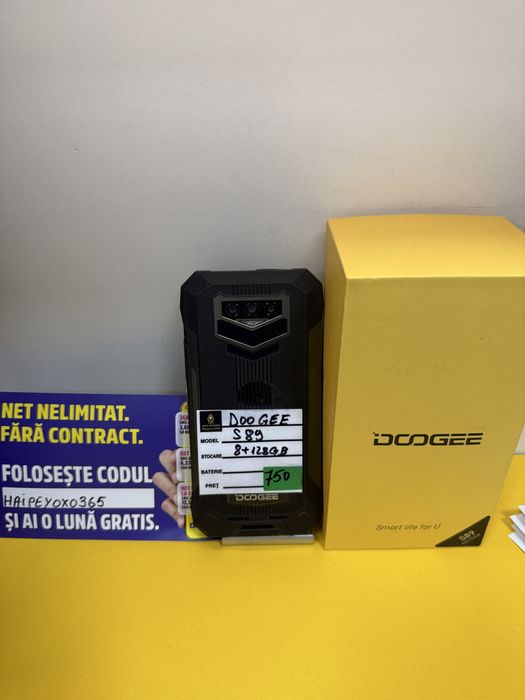 Doogee S89 8+128 gb Nou