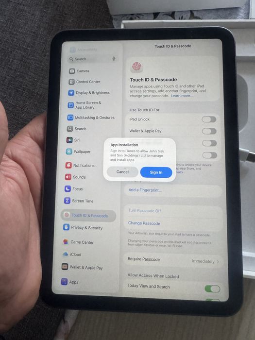 Ipad mini 6 de 256gb cu Mdm