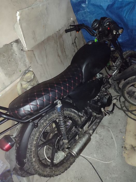 Альфа 110 кубов на ходу