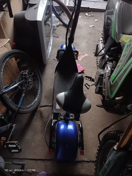 Продам сидячий электро самокат