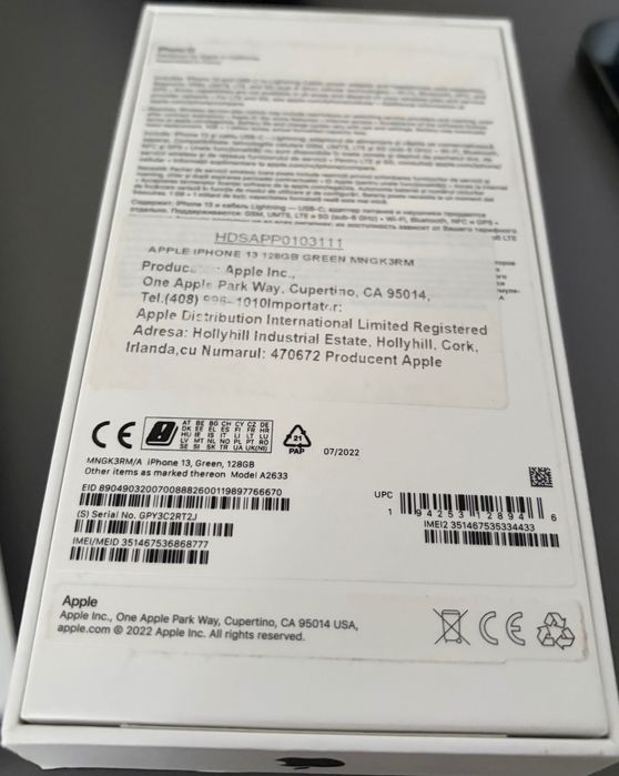Iphone 13 128 GB