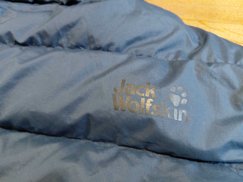 Jack Wolfskin мъжко пухено яке пухенка оригинал 80% пух синьо размер L
