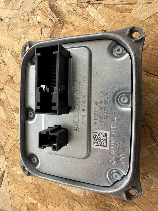 Mercedes w205 led запалка фар баласт лед