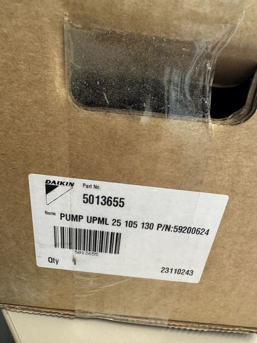 Циркулационна помпа за Daikin Altherma 5013655, UPML 25-105 130