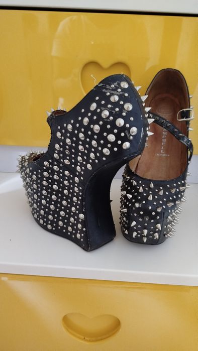 Туфли 35р б/у как у леди Гаги