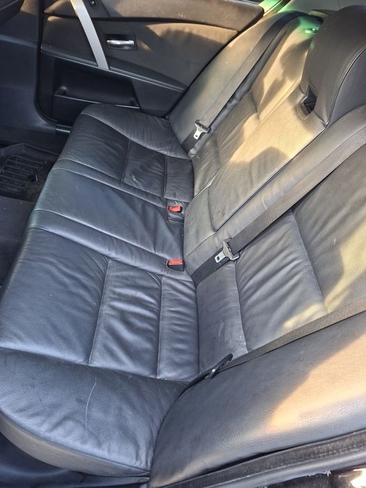 Interior bmw e60 piele
