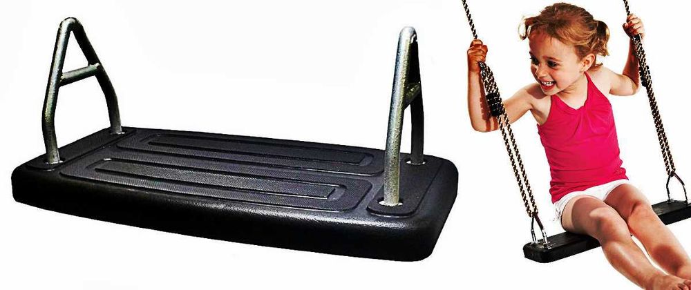 Седалка за люлка права гумена с метал AC2004, седалка лента, диск