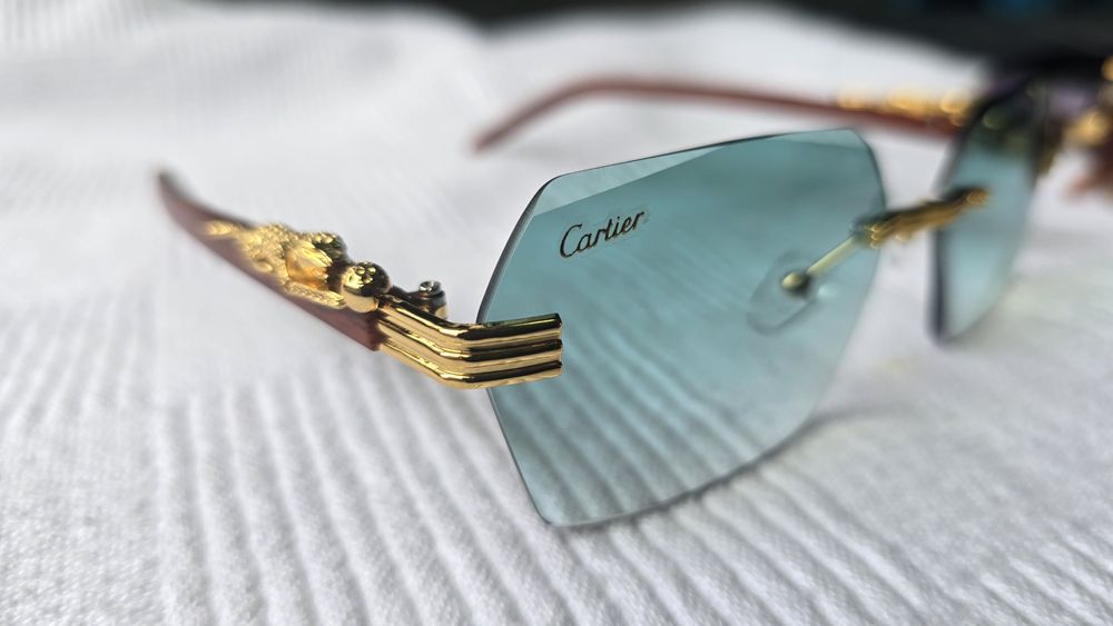 Ochelari de soare Rayban Cartier green