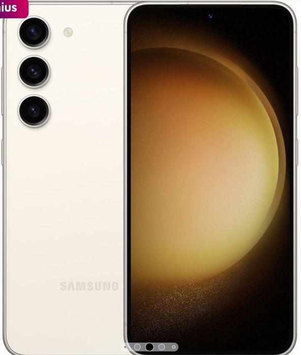 Samsung S23 256GB cream перфектен
