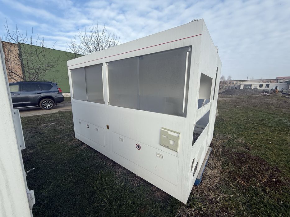 Containar din plastic 15 mm, ghereta, casuta vanzare, baraca, chiosc