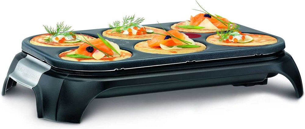 Уред за мини палачинки Tefal Crep Party,1000W,Произведение във Франция