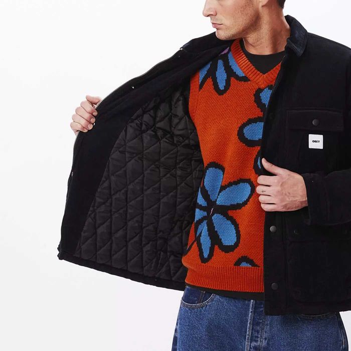 Obey Eliot Jacket ОРИГИНАЛНО мъжко яке - L